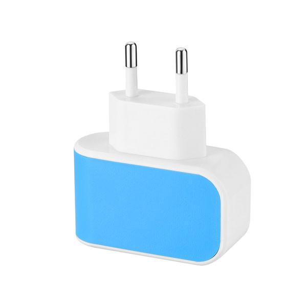 Universal USB Phone Charger Adapter 3 Ports Smart Phone Charge Head Travel Charger For Huawei Samsung iphone Tablet PC EU Plug Universal USB Phone Charger Adapter 3 Ports Smart Phone Charge Head Travel Charger For Huawei Samsung iphone Tablet PC EU Plug
